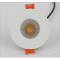 8W Commercial Die-cast Aluminum Round Recessed LED Downlight